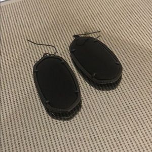 Kendra Scott Black Earrings